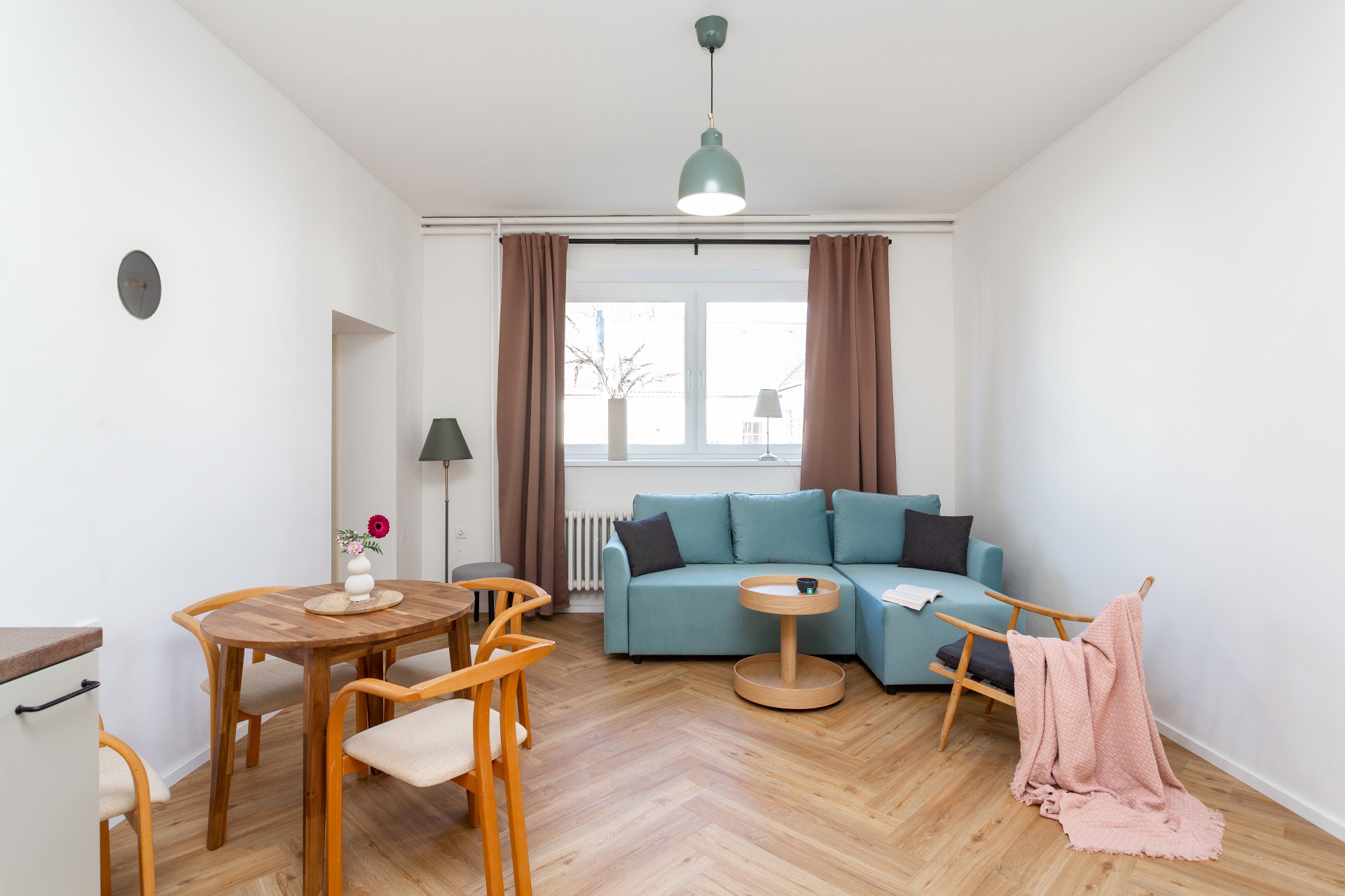 Apartmán 2 — obývací pokoj